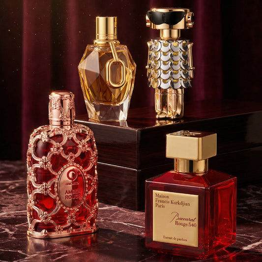BACARAT, AMBERROUGE, FAME, MILLION GOLD