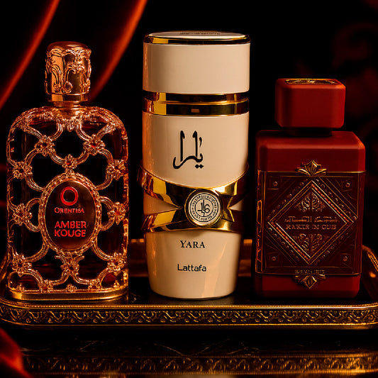 Promo Arabe x3 para mujer (Rouge - Moi - Bade)